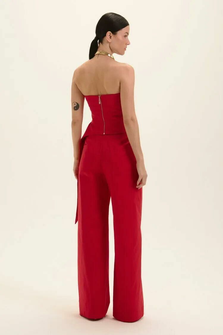 Imagem de Calça Natali Vermelho Bolero Le Blog
